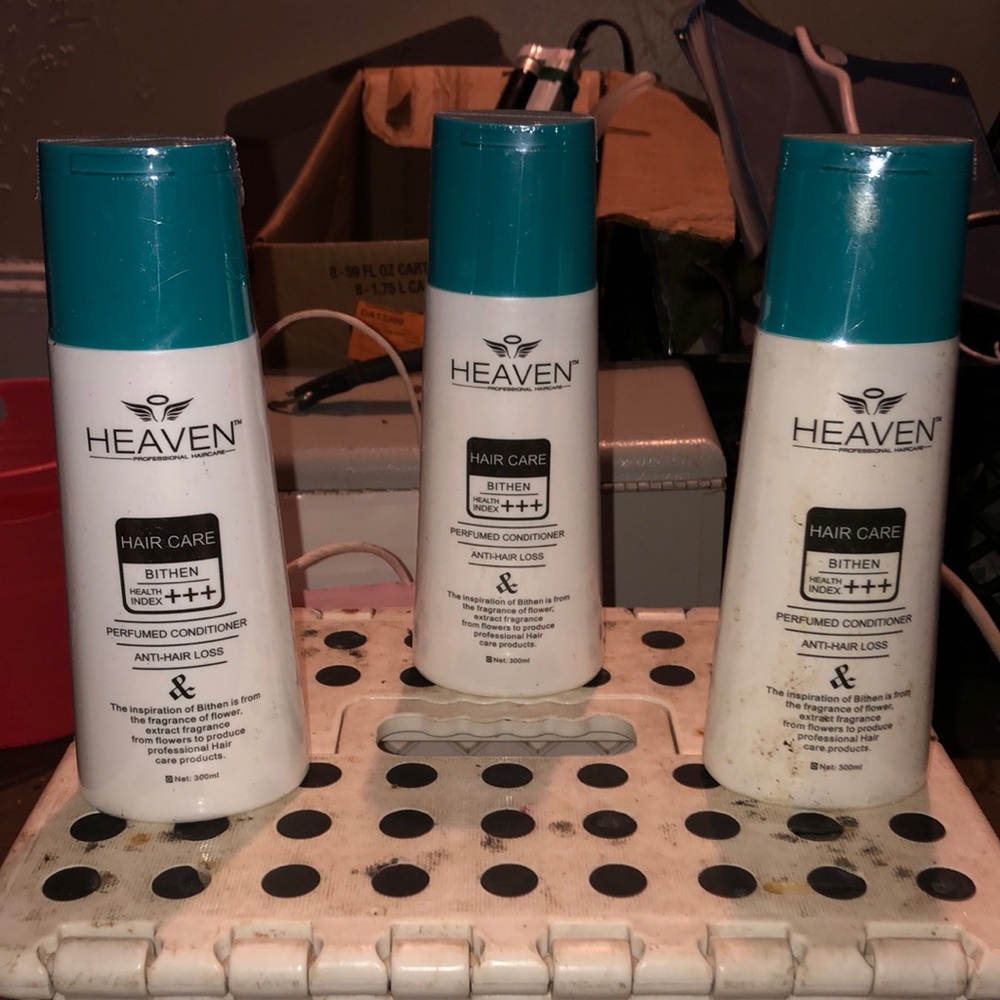 HEAVEN HAIR PERFUMED HAIR CONDITIONER 3 PACK